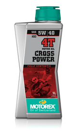 198469 Motorex Cross Power 4T Sae 5W40 1Lt 10/Case 
