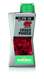 MOTOREX Cross Power 4t Sae 5w40 1lt 10/Case