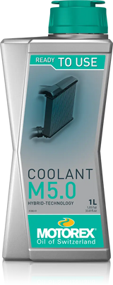 MOTOREX Coolant M5.0 Ready To Use 1lt 10/Case