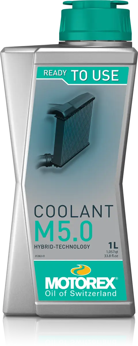 MOTOREX Coolant M5.0 Ready To Use 1lt 10/Case