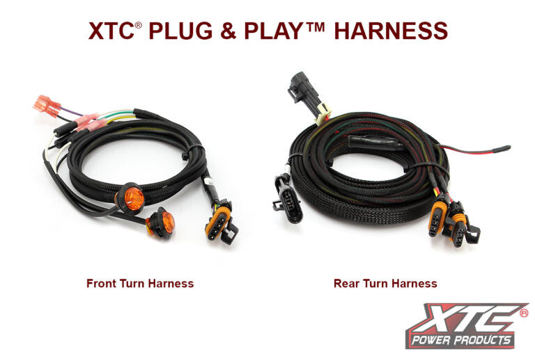 XTC Power Products Auto Turn Signal KIT W Illumination ATS-POL-XP14-DRL - Front Drl Lights