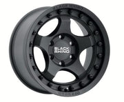 Wheel Pros Black Bantam Text 17X8.5 Wheel 5X127