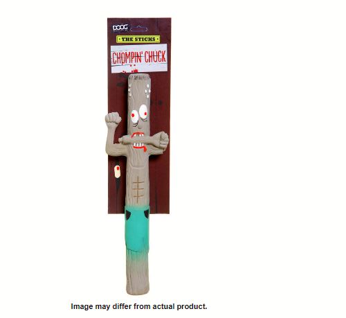 Doog Usa ZOMBIE03 Chompin Chuck - Latex Fetch Toy - RV and Auto Parts