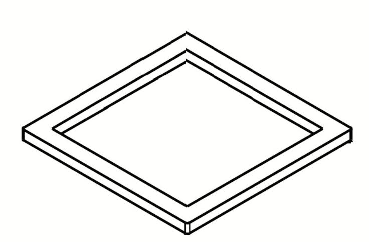 Coleman Mach RV Air Conditioner: Coleman Mach Air Conditioner Gasket 48203-3301