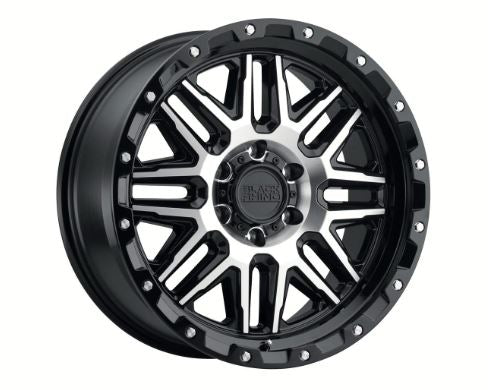 Alamo G-Black Machined 18x9 5x127 -18mm Offset 71mm Bore Concave Wheel