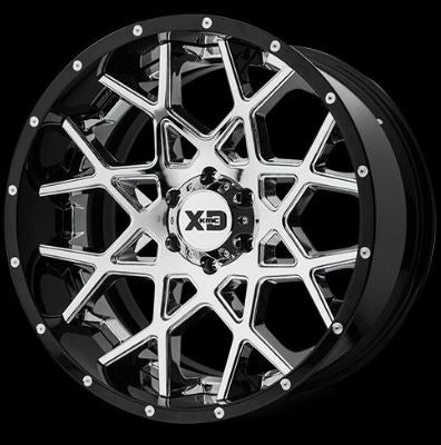 XD203-20128744NCB Wheel Pros Chpstx 20X12 8X170 Ch Ctr Gl Bl-44