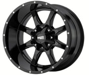 MO970210353A18N 20-Inch Wheel Pros Mo970 Black Milled Lip