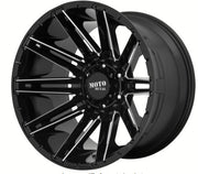 Wheel Pros Mo998 20X10 6X135 Gloss Black Milled -18mm Offset