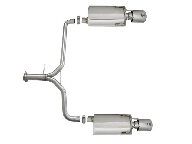 aFe 49-36604 aFe Takeda Exhaust Axle-Back 13 Honda Accord Sport Sedan 2.4L L4