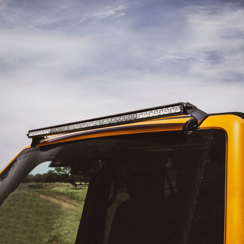 Rigid Industries 46724 Rigid Industries 2021 Ford Bronco Roof Line Light Kit (Incl. SR spot/flood Combo Bar)