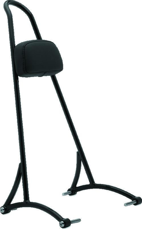 Burly Brand B13-1501B Burly Brand Tall Sissy Bar 20in - Black