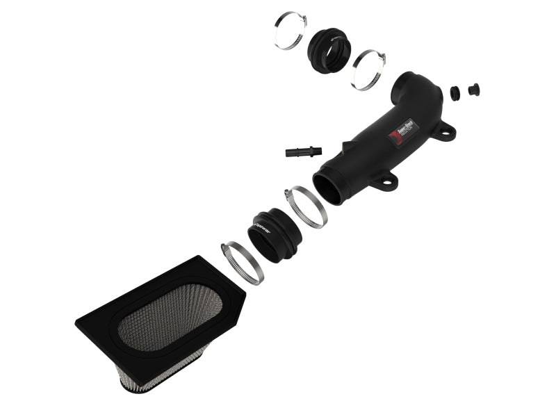 aFe 55-10009D aFe Super Stock Induction System Pro Dry S Media Jeep 18-21 Wrangler JL / 20-21 Gladiator JT V6-3.6L