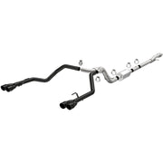 Magnaflow 19478 MagnaFlow 2019 Chevy Silverado 1500 V8 5.3L Street Series Quad Split Rear Exhaust w/ Black Tips