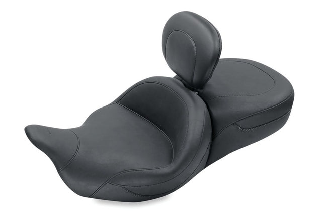 Mustang 08-21 Harley Electra Glide, Rd Glide, Rd King ,Str Glide Super Touring 1PC Seat - Black - 79556