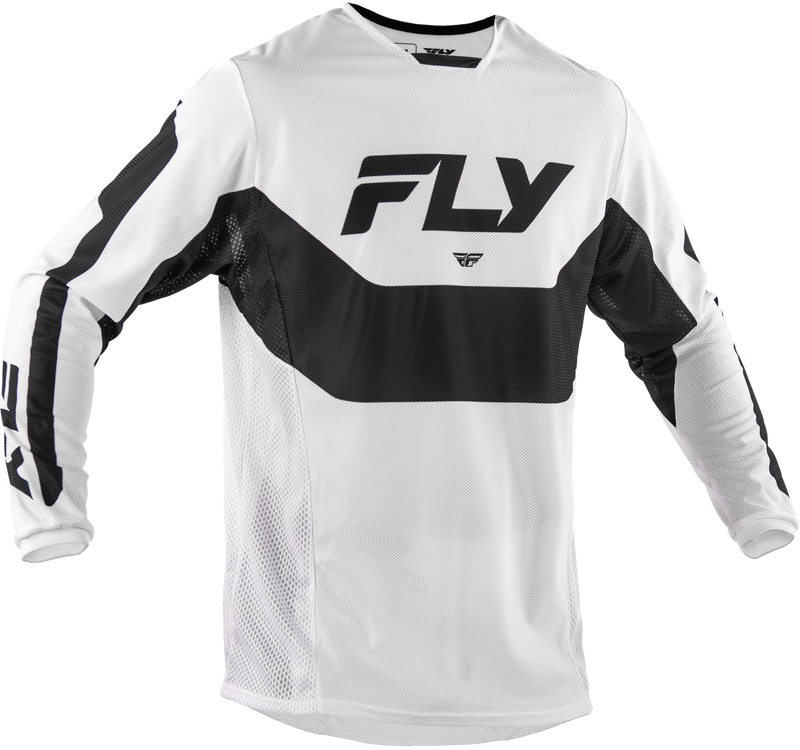Kinetic Mesh Jersey White/Black Lg