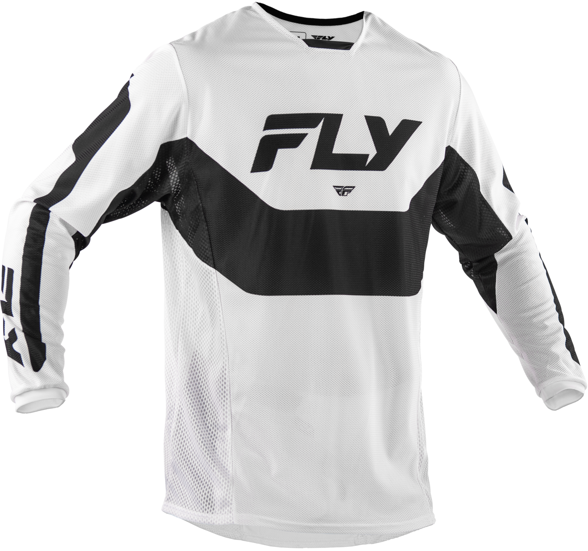 Kinetic Mesh Jersey White/Black Sm