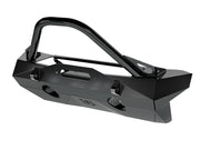 ICON 25244 ICON 2018+ Jeep Wrangler JL / 2020+ Jeep Gladiator JT Pro Recessed Impact Front Bumper w/Bar & Tabs - 25244