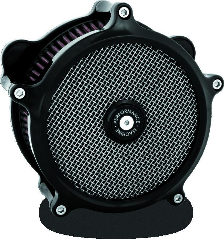Performance Machine 0206-2150-B Performance Machine Air Cleaner Slim - Chrome