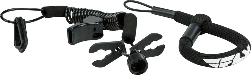 Ultra Cord Floating Tethercord /Lanyard (Black)