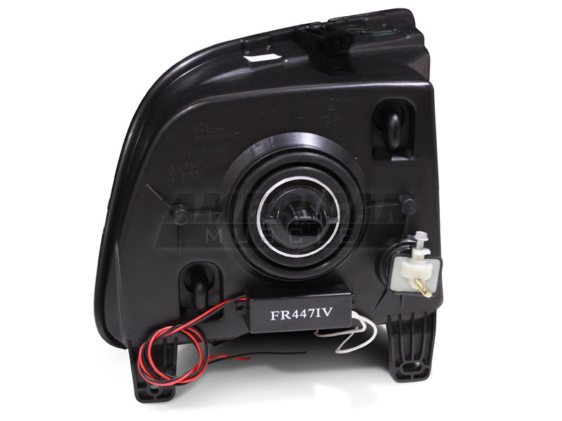 Raxiom 49121 Raxiom 05-09 Ford Mustang GT V6 Axial Series CCFL Halo Projector Headlight- Blk Housing (Smkd Lens)