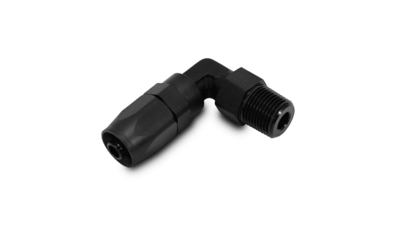 Vibrant 26906 Vibrant Male NPT 90 Degree Hose End Fitting -10AN - 3/8 NPT