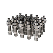 Wheel Mate Titanium Wheel Stud Conversion (Raw Ti) - M14x1.25 to M14x1.5 - 74mm - 60deg Lug Nut - TIM14C6074R