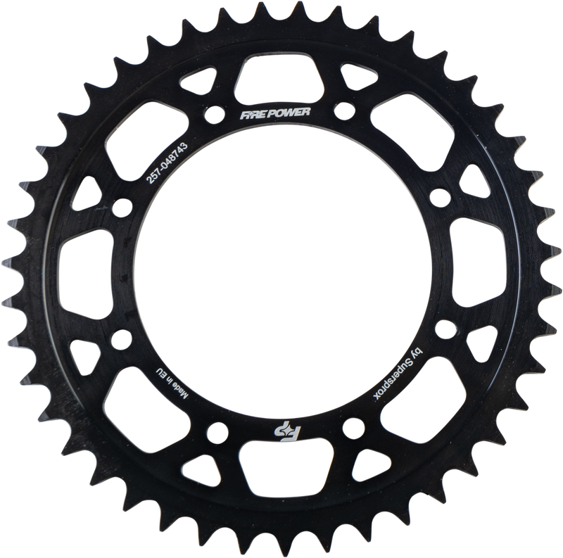 FPS-487-43-BLK Fire Power Rear Sprocket Steel 43T Blk