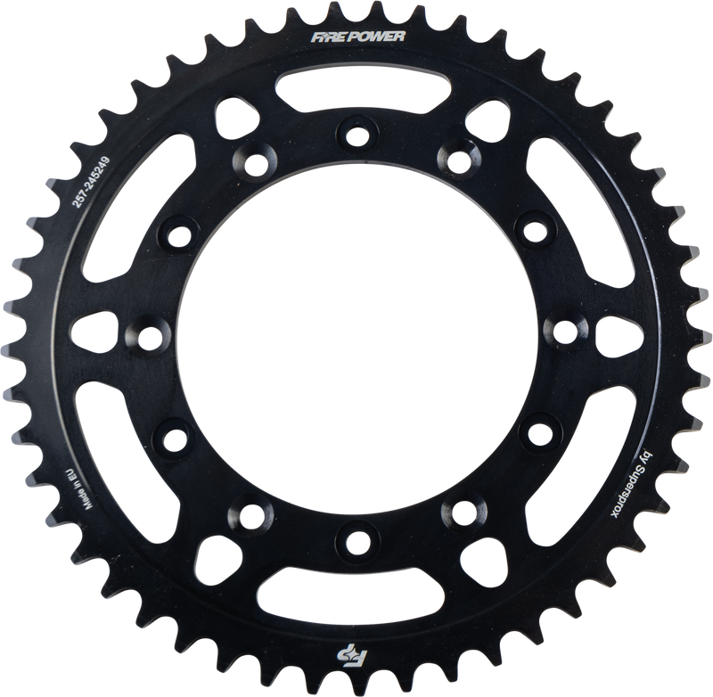FPS-2452-49-BLK Fire Power Rear Sprocket Steel 49T Blk