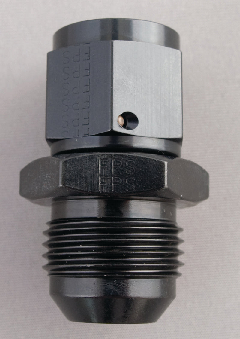 Fragola 497212-BL Fragola -12AN Nut x -8AN Male Swivel Reducer - Black