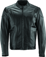 River Road Race Leather Jacket Black - 3XL - 094361