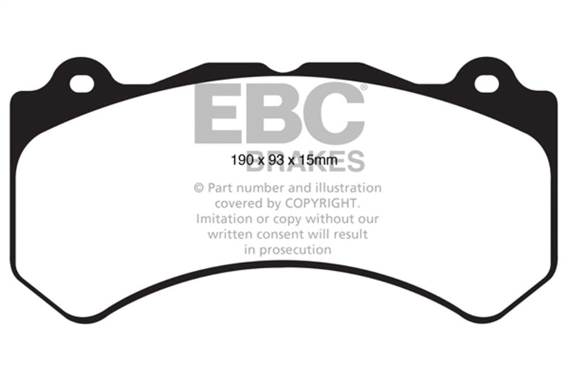 EBC DP81853.15SR21 EBC Racing 16-19 Cadillac ATS-V 3.6TT SR-21 Sintered Race Front Brake Pads