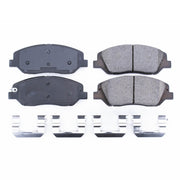 PowerStop 17-1917 Power Stop 17-18 Hyundai Santa Fe Front Z17 Evolution Ceramic Brake Pads w/Hardware