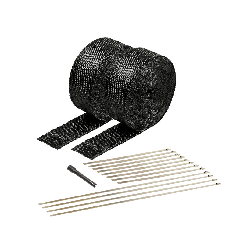 DEI 10073 DEI Exhaust Wrap Kit - Black Titanium Wrap Locking Ties & Locking Tie Tool