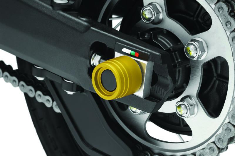 Kuryakyn 3830 Kuryakyn Rear Axle Slide CRF1000L/Adventure Gold - 3830
