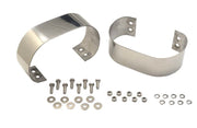 Kentrol 30438 Kentrol 76-95 Jeep CJ/Wrangler YJ Bumperettes Pair - Polished Silver
