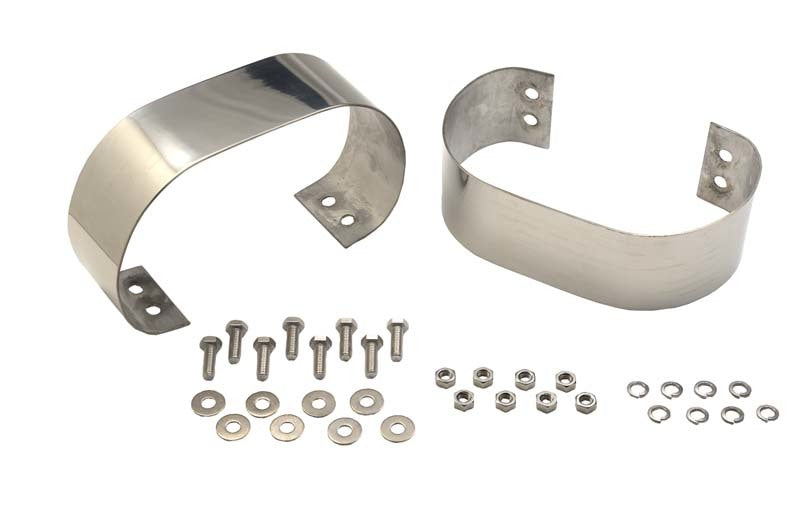 Kentrol 30438 Kentrol 76-95 Jeep CJ/Wrangler YJ Bumperettes Pair - Polished Silver