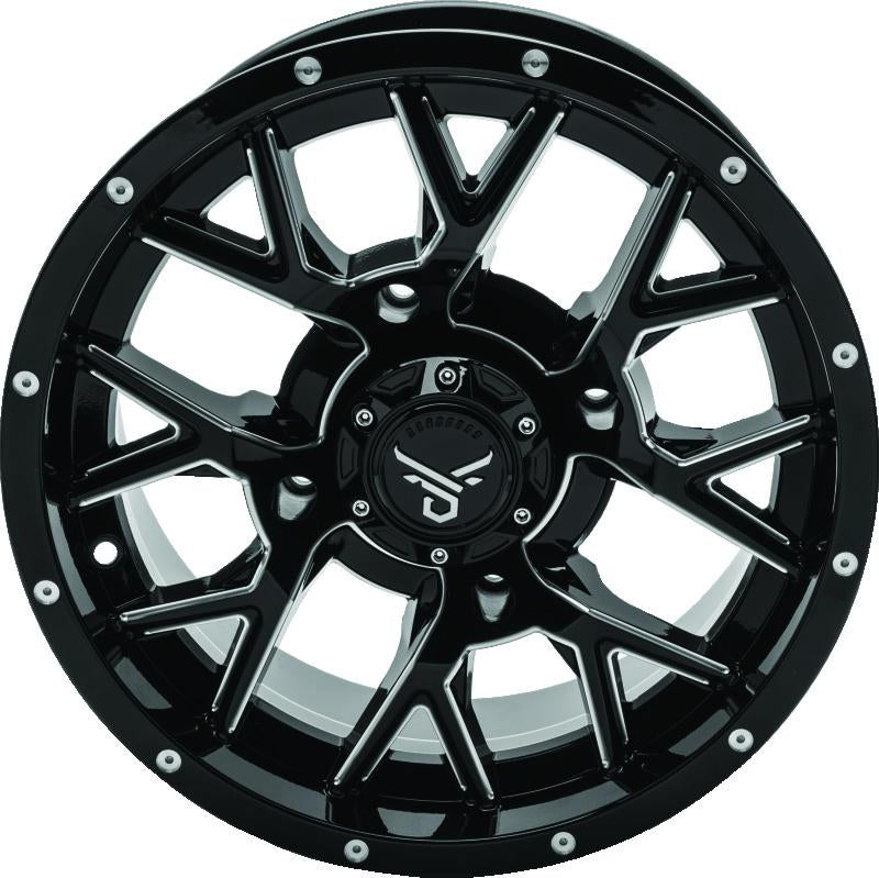 QuadBoss 608576 QuadBoss Barbwire 14X7 - 4+3 - 4/156 - Milled - 608576