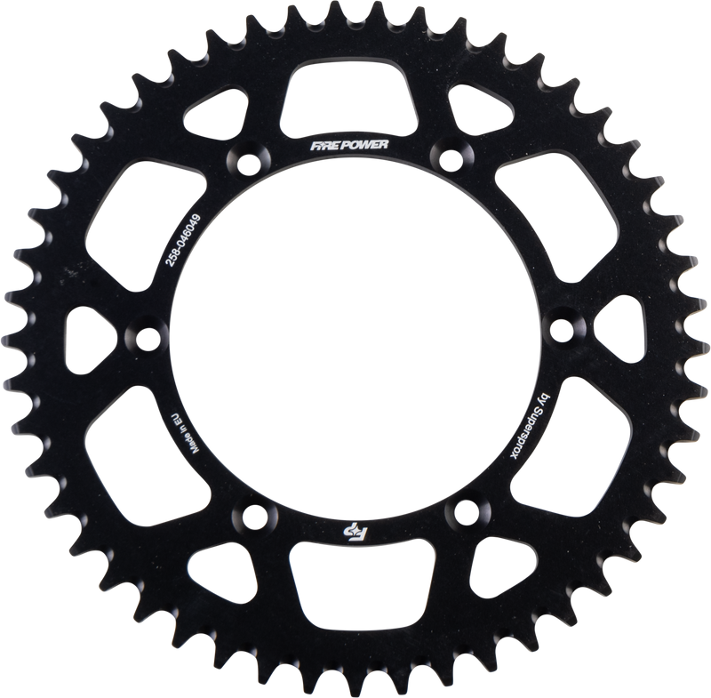 FPA-460-49-BLK Fire Power Rear Sprocket Aluminum 49T Blk