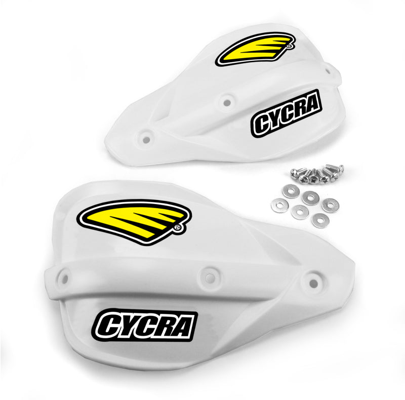 Cycra 1CYC-1015-42 Cycra Enduro Handshield - White