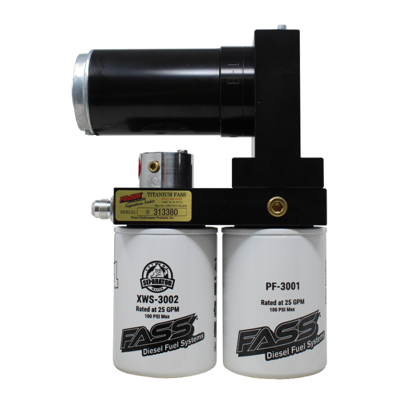 FASS Fuel Systems INDDD15290G FASS Class 8 Semi DD15 290gph Industrial Series Fuel Air Separation System IND DD15 290G - INDDD15290G