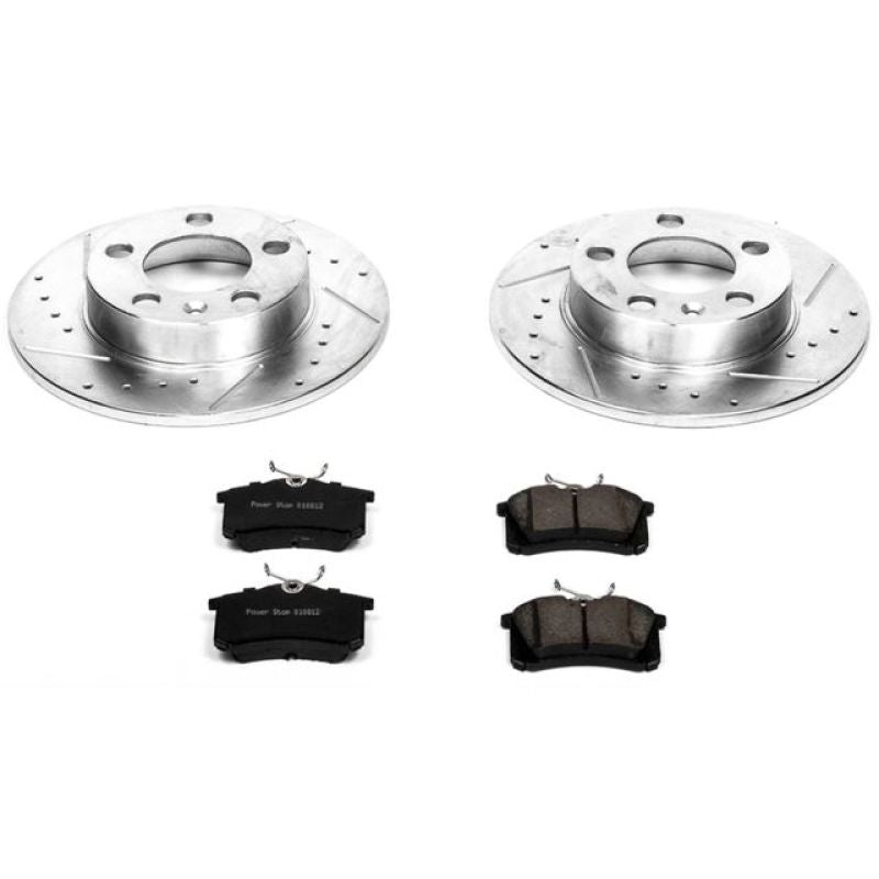 PowerStop K847 Power Stop 98-10 Volkswagen Beetle Rear Z23 Evolution Sport Brake Kit