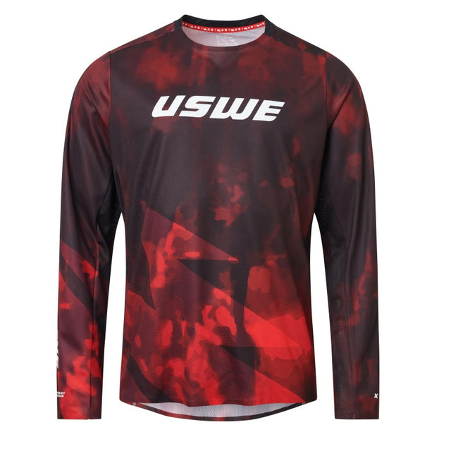 USWE Rok Off-Road Air Jersey Adult Flame Red - Large - 80951011400106