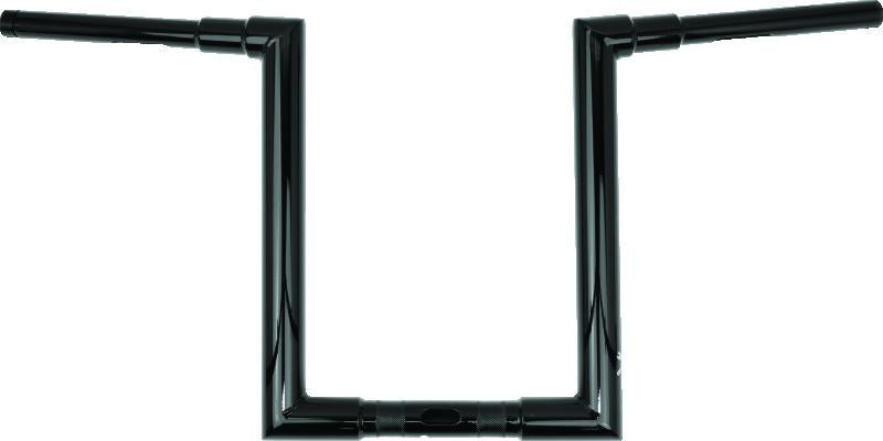 Burly Brand B12-6091B Burly Brand Jason Bar 14in - Gloss Black