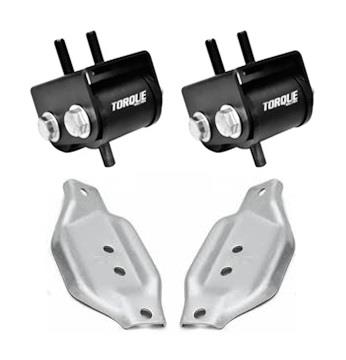 Torque Solution TS-SU-200-PL Torque Solution Engine Mounts w/ Mount Plates: Subaru WRX 2006-2015 / STI 2006-2016