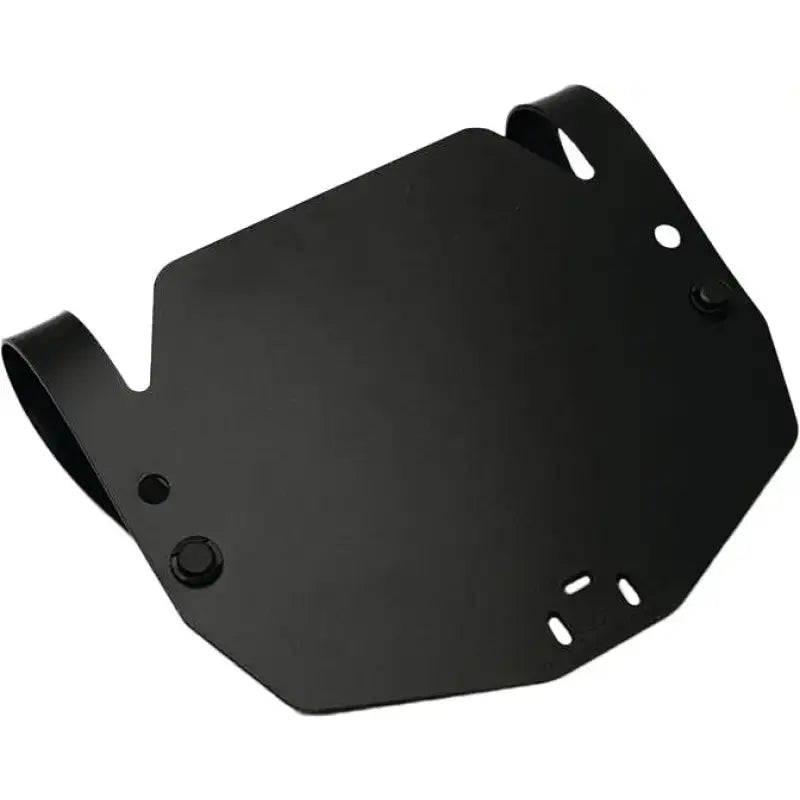 1FNP-N/B Rox S/M Front Number Plate Blk 