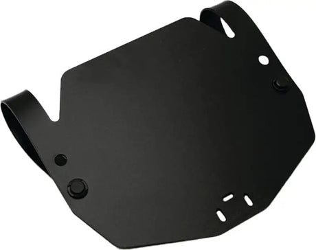 1FNP-N/B Rox S/M Front Number Plate Blk 
