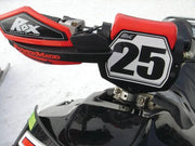 1FNP-N/B Rox S/M Front Number Plate Blk 