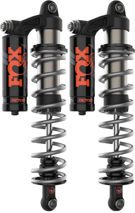 Black and silver coil-over shock absorbers for truck parts and accessories on 2.0 Podium Rc2 Front Pol 2 Seat
