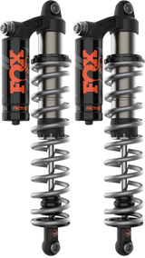 Black and silver coil-over shock absorbers for truck parts and accessories in the 2.0 Podium Rc2 Rear Pol 4 Seat