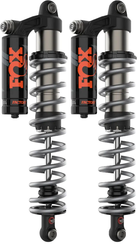 Black and silver coil-over shock absorbers for truck parts and accessories in the 2.0 Podium Rc2 Rear Pol 4 Seat